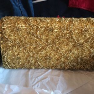 Vintage beaded clutch